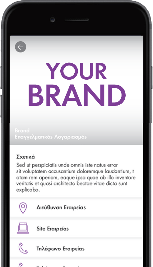 Preview of the official Viber Business Profile of an enterprise