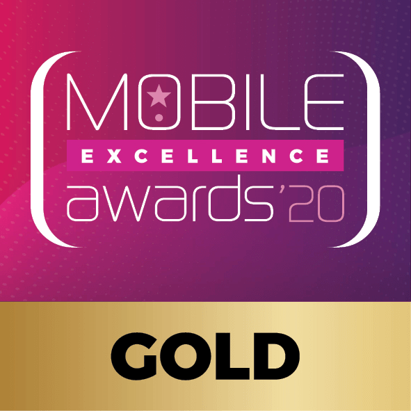Mobile Excellence Awards 20 GOLD
