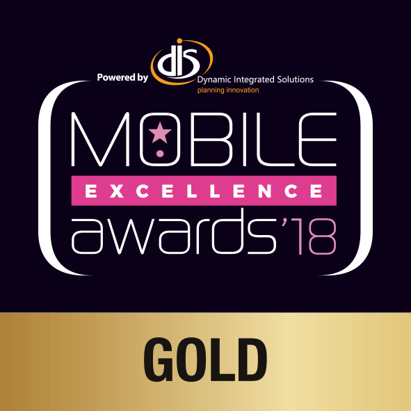 Mobile Excellence Awards 18 GOLD